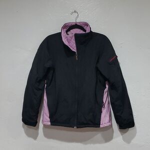 Columbia Vintage Convert Jacket in Black and Lavandar Size M